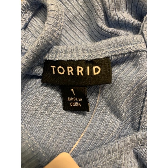 NWT Torrid Everyday‎ Rib One Shoulder Cut Out Cami 1X - Picture 7 of 11